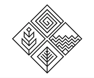 Juego moderno y elegante de 4 piezas de arte de madera pintadas Tapices versátiles para decoración del hogar para sala de estar y dormitorio - Product Image 1