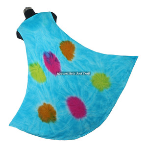 Robe longue décontractée tie-dye pour femme, style bohème, sans manches, idéale pour la plage – Nouvelle collection à succès - Product Image 1