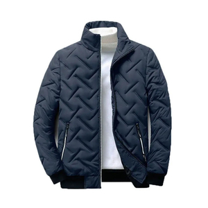 Blousons matelassés pour hommes à faible MOQ, blousons d'hiver amples pour hommes, blousons matelassés quotidiens pour hommes pour marques de streetwear personnalisées - Product Image 4