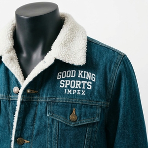 Chaqueta de Mezclilla de Invierno para Hombre al por Mayor, Cortavientos, Forro Polar Grueso, Cálida, a la Moda, Casual, con Cuello de Piel - Product Image 6