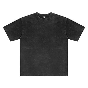 T-shirt et short surdimensionnés unisexes de qualité supérieure, effet délavé, 240 g/m² et 290 g/m², ensemble été homme, fabriqué par Numica Sports - Product Image 5