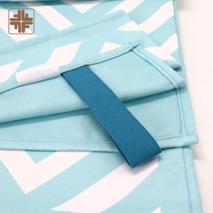 Serviette de plage en coton jacquard à carreaux durable OEM ODM fabriquée à Taiwan - Product Image 3
