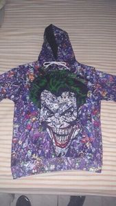 เสื้อฮู้ดดี้พิมพ์ลายดิจิตอล 3 มิติ ลายโจ๊กเกอร์ แบบสวมหัว ทรงหลวม แฟชั่น แห้งเร็ว สำหรับฤดูใบไม้ร่วง ผลิตจากโพลีเอสเตอร์ 100% ขายส่ง - Product Image 6