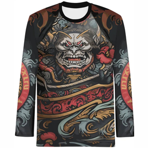 เสื้อรัดกล้ามเนื้อ BJJ แบบระบายอากาศได้ดี ประสิทธิภาพสูง สำหรับการฝึกซ้อมและการแข่งขัน ผลิตจากวัสดุสแปนเด็กซ์/โพลีเอสเตอร์ แห้งเร็ว - Product Image 2