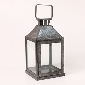 Farol de vela de metal galvanizado y vidrio de estilo moderno al por mayor para decoración del hogar en interiores y exteriores a un precio asequible. - Product Image 4