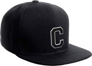 <b>White</b> Snapback <b>Cap</b> Unisex Cotton Adjustable <b>Flat</b> Brim Casual Hat Four Seasons Solid Color Adult Fit - Product Image 2