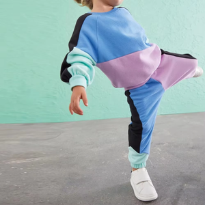 ชุดเซ็ตเสื้อผ้าเด็กผู้ชายวัยเตาะแตะสำหรับฤดูหนาว ลายพิมพ์น่ารัก แขนยาว เนื้อผ้านุ่ม ชุดจ็อกเกอร์สองชิ้นสีพื้น - Product Image 5