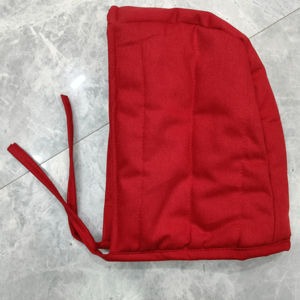 หมวกนักรบยุคกลางทำมือคุณภาพสูงบุผ้าฝ้าย สำหรับสวมใส่ใต้หมวกเกราะ ใช้สำหรับการจำลองประวัติศาสตร์ งานแสดงศิลปะ หรืองานฮาโลวีน - Product Image 1