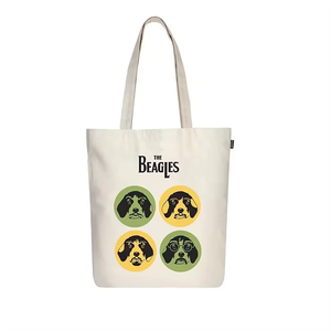 Graphic Printed Canvas Tote Bag Shoulder <b>Handbag</b> Reusable Carry Bag for Shopping Grocery Storage Travel Daily Use - Product Image 2