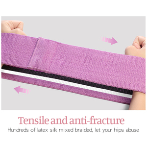 Bande de Résistance Misha Sports de Haute Qualité en Tissu Polyester pour Entraînement de Renforcement Musculaire des Hanches et du Tronc - Product Image 4