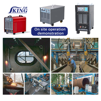 Source d'alimentation pour soudage électrosallagique IKING ZH-1250F 1250A, équipement de soudage robuste pour plaques d'acier épaisses