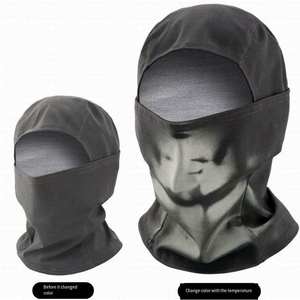 Customize logo Unisex Heat Reactive Balaclava Temperature Sensitive Full Thermal Head Wrap <b>Face</b> <b>Mask</b> for <b>Skiing</b> Hiking - Product Image 2