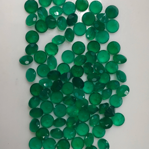 Onyx Vert Naturel 6MM Rond Taille Brillant Qualité Supérieure Pierre Précieuse Libre pour la Fabrication de Bijoux Red Mountain Gems - Product Image 5