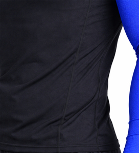 เสื้อคอมเพรสชั่นแขนยาวสำหรับผู้ชาย ไซส์ผู้ใหญ่ ระบายอากาศได้ดี ป้องกันรังสียูวี 50 เป็นมิตรกับสิ่งแวดล้อม แห้งเร็ว ผลิตจากผ้าสแปนเด็กซ์/โพลีเอสเตอร์ รับผลิตแบบ OEM - Product Image 4