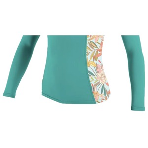 Short Sleeve High Quality Breathable Rash Guard for Women-UV Protection Quick-Dry Anti-Chafing 100% Polyester-for Sports & <b>Fitne</b> - Product Image 5