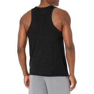 Men's Tank Tops Comfortable Quick Dry Light <b>Weight</b> Casual Gym Workout High Quality Solid Color Crocheted 120g - Product Image 5
