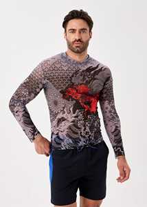 Chemise à manches longues pour homme Cyberpunk Robot, impression par sublimation, séchage rapide, polyester, taille adulte - Product Image 1