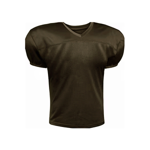 Nouveau maillot de football américain pour hommes, style personnalisé, couleur rouge, respirant, maillots de sport - Product Image 2