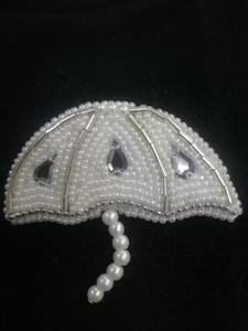 Encantador broche de árbol bordado con cuentas, pin de lujo con cuentas de semillas, broche bordado con cuentas hecho a mano por glowin fashion - Product Image 4