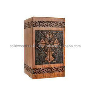 Urna de Madera Hecha a Mano para Cenizas Humanas, Urnas Funerarias para Hombre y Mujer, Urnas de Alta Calidad - Product Image 6