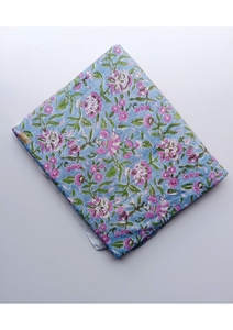 Tela de Algodón Indio Estampada a Mano con Diseño Floral para Textiles del Hogar, Confección de Vestidos, Técnicas de Tejido para Bolsos y Accesorios, OEM - Product Image 5