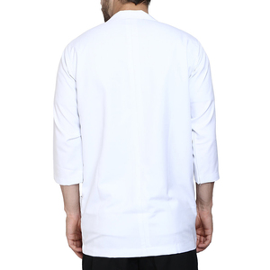 เสื้อกาวน์แพทย์แบบระบายอากาศได้ 男女兼用 ไซส์ใหญ่ น้ำหนักเบา ชุดยูนิฟอร์มโรงพยาบาล ตรวจจับเข็มได้ วัสดุคุณภาพสูง ปรับแต่งได้ - Product Image 2