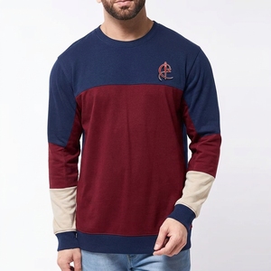 T-shirts thermiques à manches longues pour hommes, décontractés, respirants, à séchage rapide, pour la salle de sport, le fitness, les entraînements, couleur unie, polyester/coton - Product Image 1