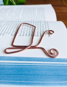 Exclusive Copper Bookmark For <b>Book</b> Lovers Gift Purposes With Traditional Handmade Artistic Metal Design - Product Image 4