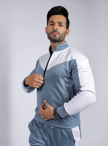 Survêtement en molleton Spandex/Polyester imprimé personnalisé, style décontracté, nouveau modèle, imperméable, respirant, séchage rapide, pour l'hiver - Product Image 4