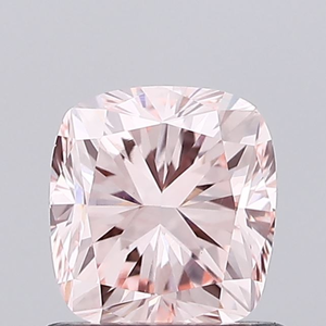 Diamante Gemver de 0.9ct, Corte Cojín, Rosa Intenso Fantasía, Cultivado en Laboratorio, Claridad VS, Certificado IGI, Corte Excelente, Diamante Suelto, 10 Mohs - Product Image 1