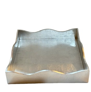 Bandeja de laca para servir de resina de diseño Luxspire, organizador de encimera de Perfume de joyería, bandeja de resina para cocina y baño, bandeja de tocador - Product Image 1