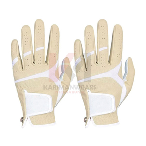 OEM ODM Golf <b>Gloves</b> Custom Logo Professional Cabretta Leather Soft Feel Breathable Golf Training Gear Wholesale Factory Direct - Product Image 6