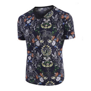 Diseña Tu Propio Logotipo, Camiseta Gráfica Estampada para Hombre, Cuello Redondo, Estilo Urbano, Camiseta Gráfica Estampada - Product Image 2