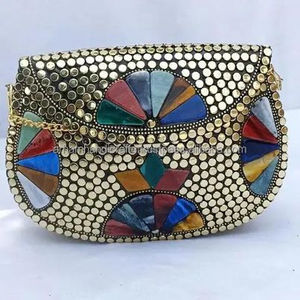 Mosaic Design Fashionable Bag for Evening Parties at Wholesale Price by LUXURY CRAFTS - Product Image 1