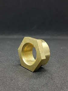 Raccord hexagonal en laiton usiné CNC de précision, diamètre intérieur 10 mm, connecteur de tuyau poli, quincaillerie de jonction à paroi mince - Product Image 2