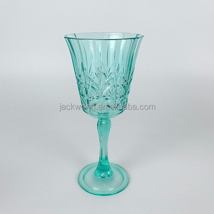 Unbreakable Plastic Royal Crystal Cut Wine <b>Glass</b> <b>Goblet</b> Tritan Wine <b>Glass</b> - Product Image 2