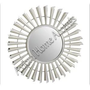 Elegante Espejo de Pared Ovalado de Hierro para Baños y Salas de Estar Modernas, Diseño Decorativo Minimalista con Estilo Versátil - Product Image 1