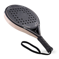 Raquettes de padel de haute qualité avec logo personnalisé, forme diamant, fabriquées par un fabricant en gros