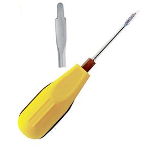 Dual <b>Edge</b> 5mm/3mm Root Elevators Reusable Manual Dental Instruments Stainless Steel <b>Plastic</b> Shuja Surgico - Product Image 6