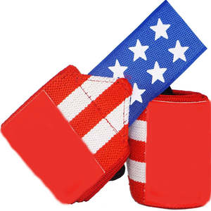 Correas de Compresión para Levantamiento de Pesas, Protección de Muñeca, Soporte Personalizado para Gimnasio, Entrenamiento Intenso, Fitness - Product Image 1