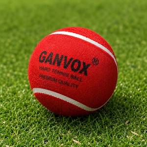 GANVOX Red <b>Cricket</b> Balls Nonwoven Felt Durable Seamless Sport <b>Equipment</b> for <b>Cricket</b> Practice - Product Image 4