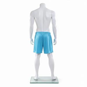 MEGAMAPLE Fabricante de Pantalones Cortos de Fútbol Personalizados OEM, Pantalones Cortos de Fútbol Transpirables de Poliéster, Impresión por Transferencia de Calor, Uniformes de Equipo Personalizados - Product Image 1