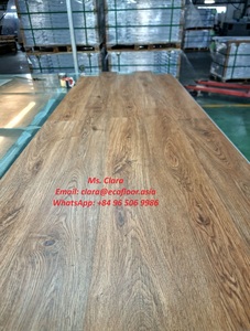 Hot Bán SPC Sàn 4 ~ 7Mm/20mil Mặc Lớp 1Mm Đệm Không Thấm Nước Cách Âm Chống Trượt LVP Laminate Lai Gỗ Sồi Phong Cách LVP WPC - Product Image 5