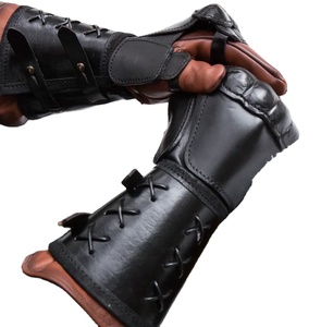 Cung và mũi tên phụ kiện chụp bảo vệ cánh tay cung bảo vệ cánh tay truyền thống cung cẳng tay Cổ tay có thể điều chỉnh bắn cung armguard - Product Image 1