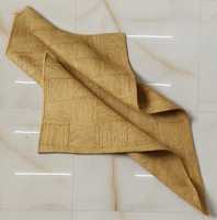 Tapis d'intérieur en jute tressé à la main, design géométrique moderne, motif à carreaux, tapis en fibres naturelles, décoration rustique chic pour la maison