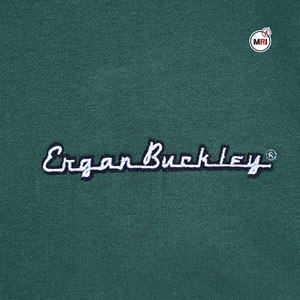 Sweat-shirt à capuche en molleton de coton vert pour homme, personnalisé avec logo brodé sur la poche avant, coupe décontractée, idéal pour l'automne - Product Image 5