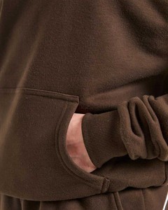 Sudadera con capucha de gran tamaño para mujer, con logotipo personalizado, la mejor calidad a bajo precio, de manga larga y hombros caídos, tejida en suave tela de algodón para el invierno. - Product Image 5