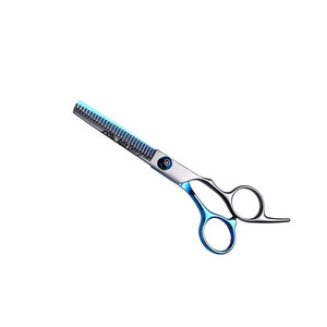 Ensemble de ciseaux professionnels en acier inoxydable pour la coupe et l'éclaircissement des cheveux, pour barbier, coiffeur et salon de beauté - Product Image 3