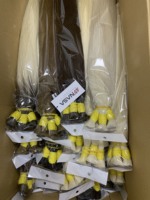 Extensions de cheveux vierges Remy en vrac, tendance, qualité NASA, cheveux vietnamiens, double trame, lisses, 100 grammes, 20 pouces, toutes tailles
