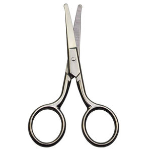 Tijeras de Manicura Profesionales de Alta Calidad, de Acero Inoxidable, con Hoja Curva, Plegables, Herramienta de Belleza para Recortar el Vello Facial y de Cejas - Product Image 4